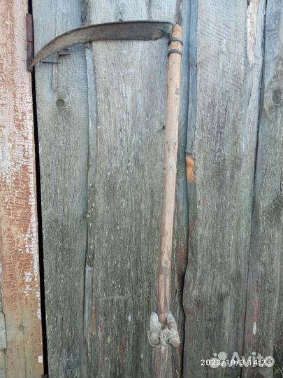 Коса для травы ручная бу