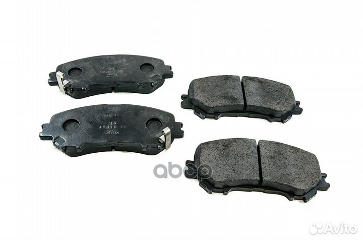 Колодки тормозные дисковые перед D10604EA0A nissan