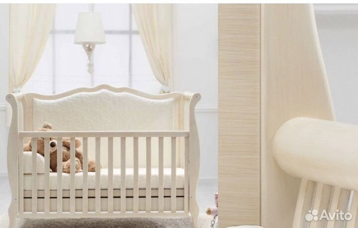 Кроватка Azzura Design Rinascimento, качалка