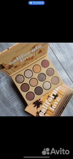 Палитра теней colourpop