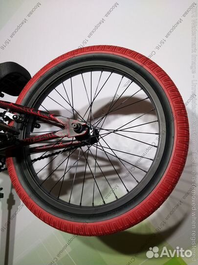 Велосипед BMX Tech Team TT Grasshopper red, новый