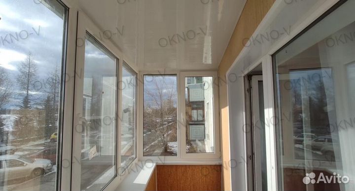 Окна на балкон