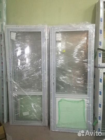 Двери 803х2002 мм входные алюминиевые