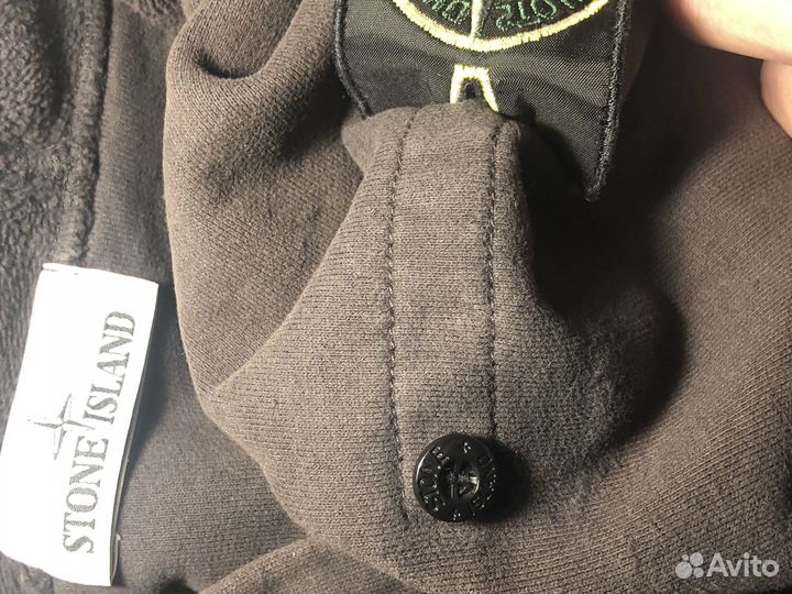 Зип худи stone island