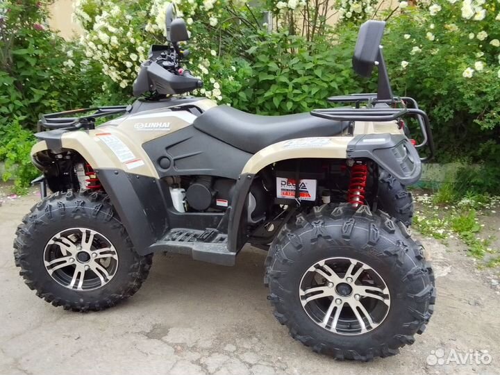 Квадроцикл Linhai Yamaha (Ямаха) D 400 Бежевый