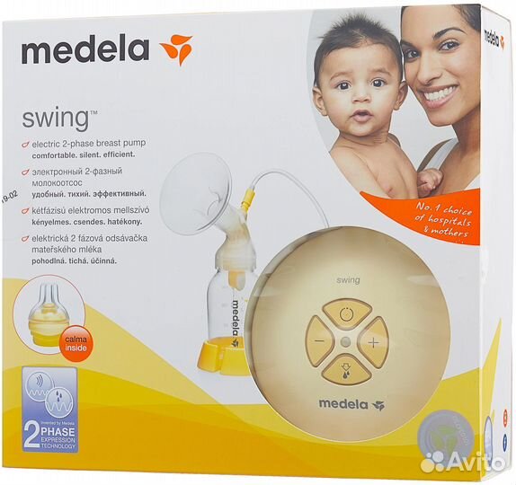 Молокоотсос medela swing электрический