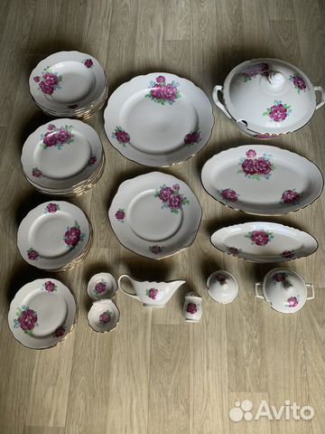 Сервиз столовый дулево СССР