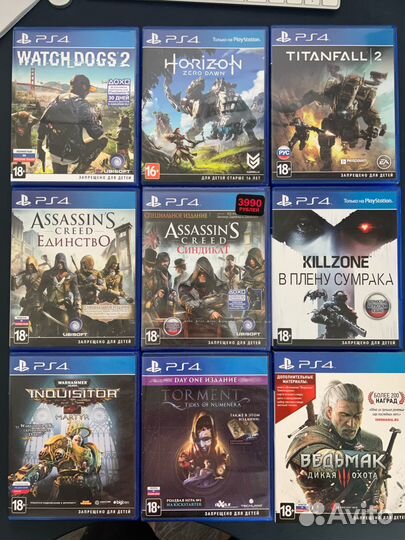 Игры для PS4