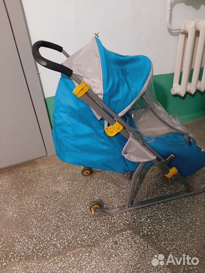 Коляска санки