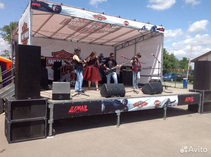 Аренда концертного аудио оборудования. без сцены