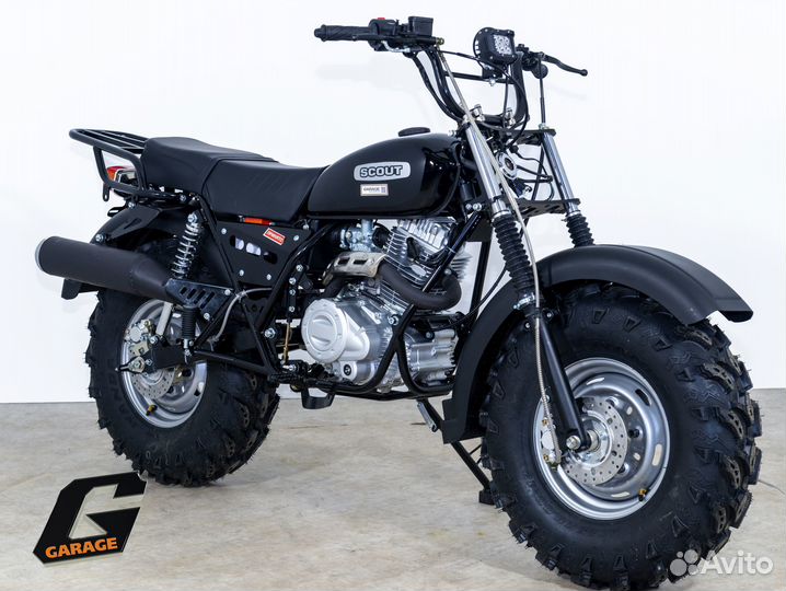 Мотоцикл Скаут-3VR-250 колеса 12
