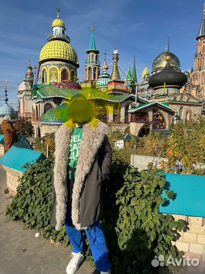 Пуховик парка Moncler размер 1 (S)