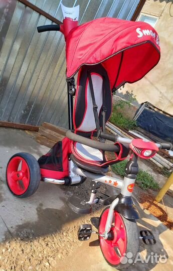 Трехколесный велосипед Smart Baby складной