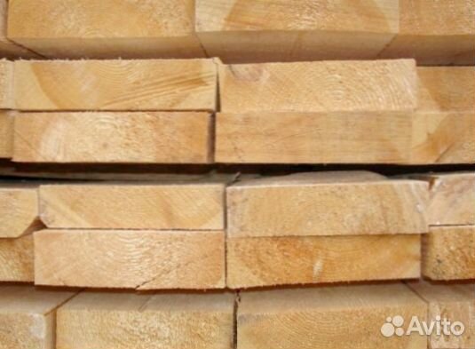 Доска Брус естественной влажности 1 сорт с доставк