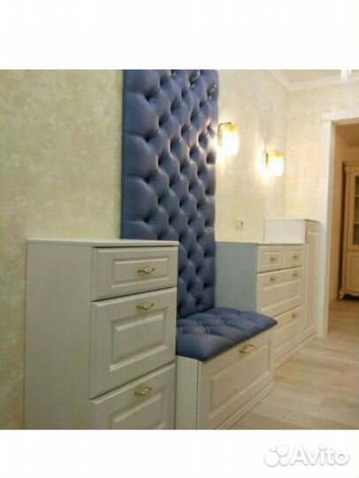 Мягкие стеновые панели в прихожую