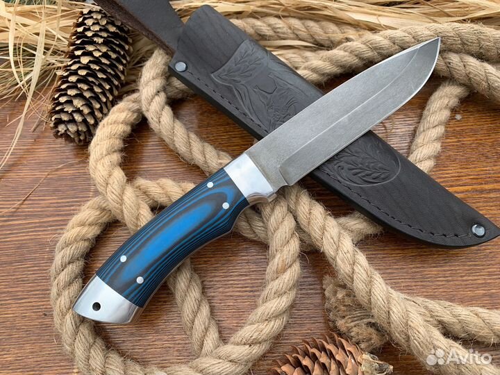 Нож охотничий Егерь клинок сталь х12мф кованая