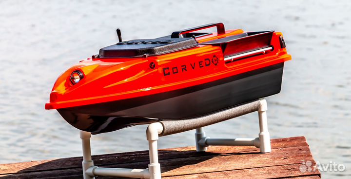 Прикормочный кораблик с GPS и мощным АКБ