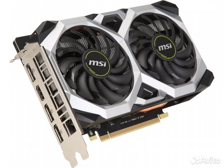 Видеокарта MSI GeForce GTX1660 super ventus XS 6GB