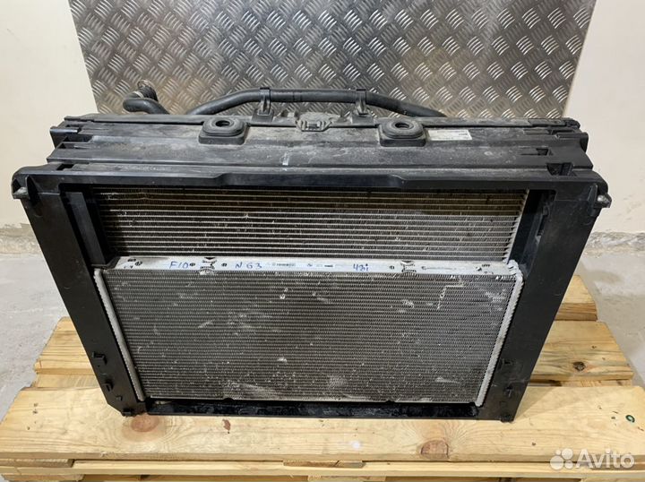 Кассета радиаторов BMW 5 F10 550i N63