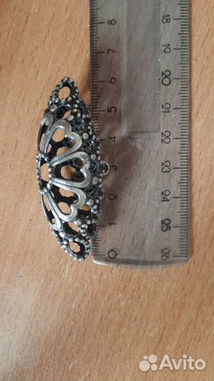 Декоративная металлическая пуговица