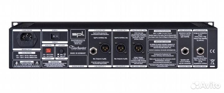 Аналоговый имитатор гитарного кабинета SPL Transducer 2601