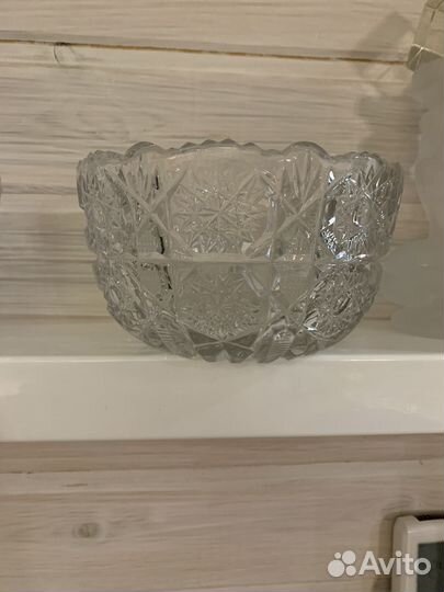 Ваза хрустальная СССР