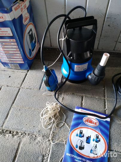 Дренажный насос для грязной воды