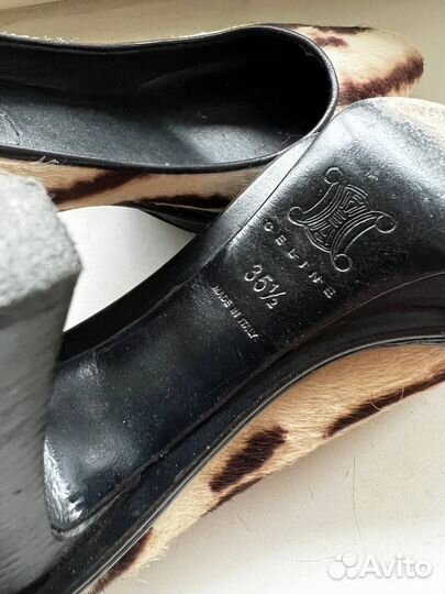 Туфли Celine оригинал б/у 36 размер