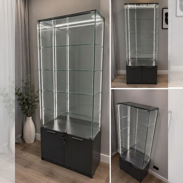 Торговая витрина с LED подсветкой на заказ