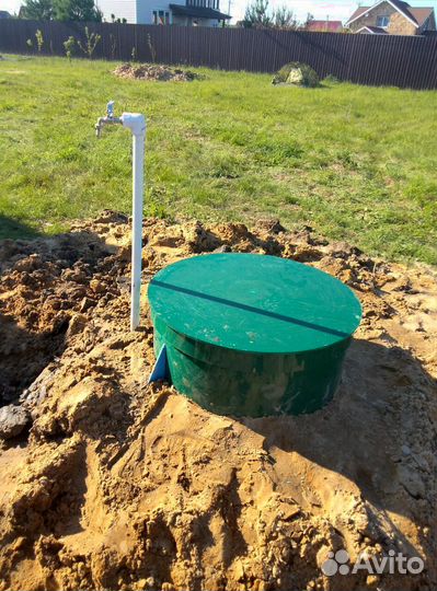 Водопровод из скважины, без предоплаты