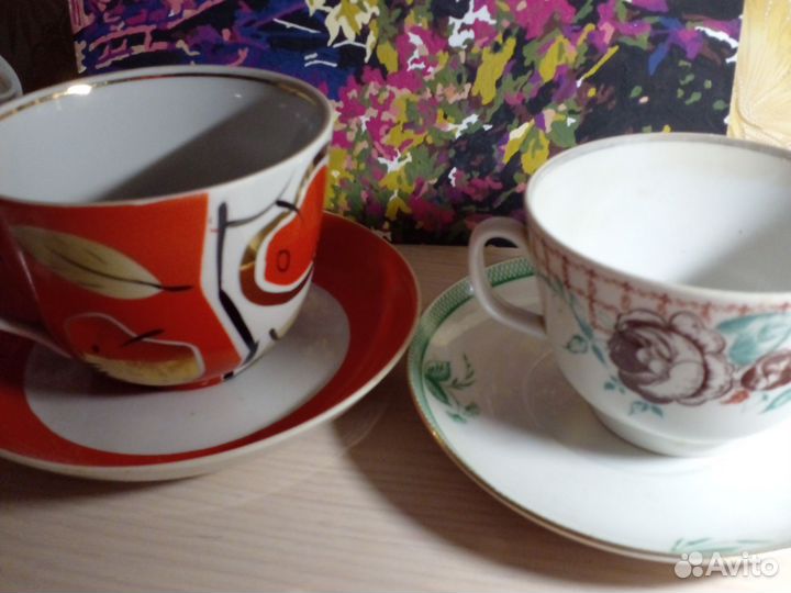 Чашка с блюдцем лфз 