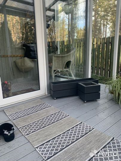 Деревянные ящики для цветов