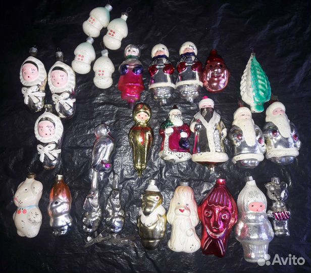 Елочные игрушки СССР