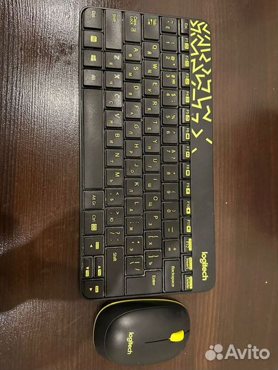 Клавиатура+мышь беспроводная Logitech