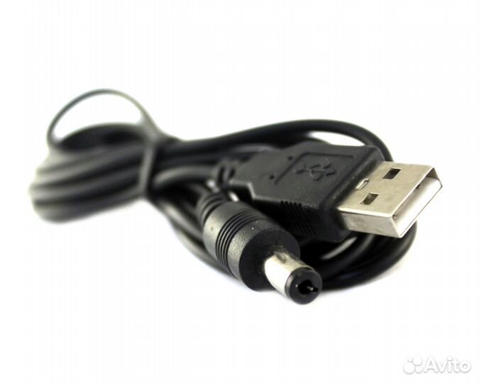 Кабель питания USB - DC 5.5x2.1 мм 1,5 м