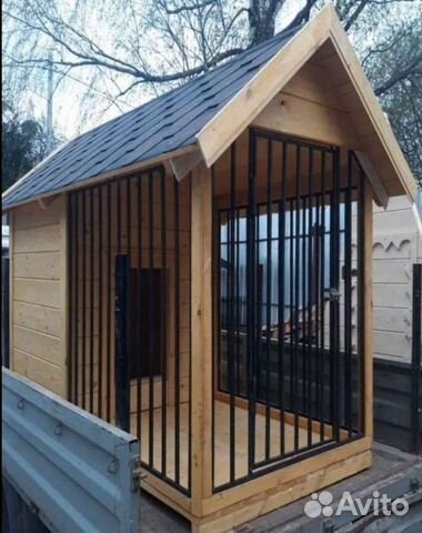 Будка с выгулом вольер для собак