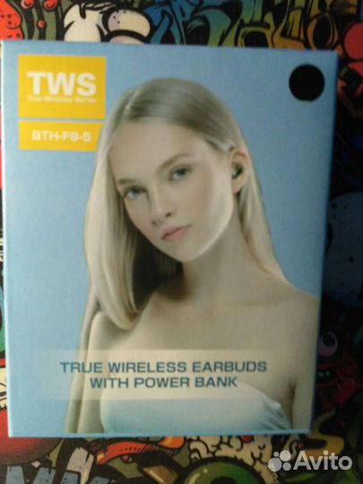 Беспроводные наушники с Power bank