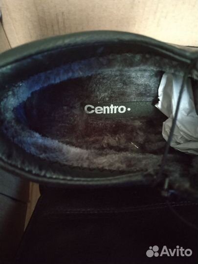 Ботинки зима, кожа, нат.мех,43 р. Новые