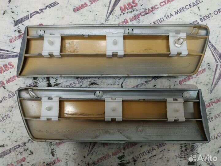 Молдинги крыльев w210 Mercedes elegance (пара)