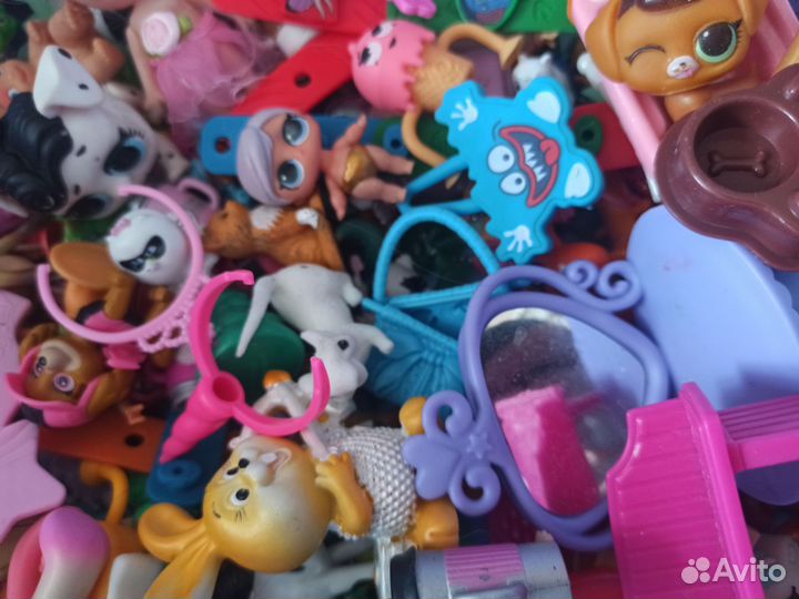 Игрушки маленькие пакетом набор