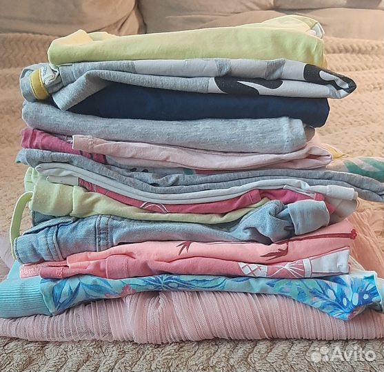 Вещи пакетом на девочку 128 134