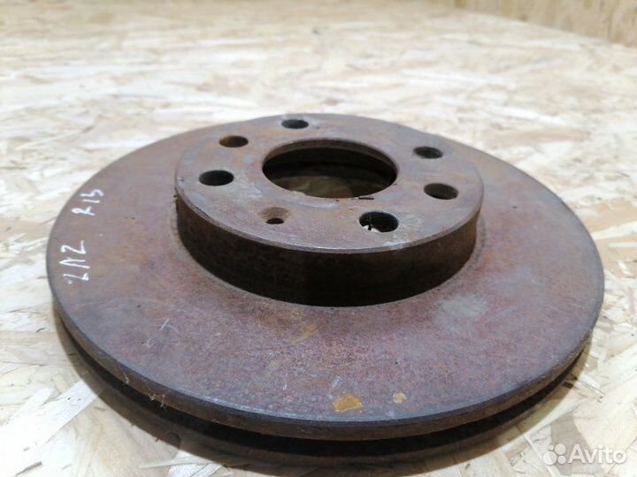 Тормозной диск передний Lanos Sens nexia R13