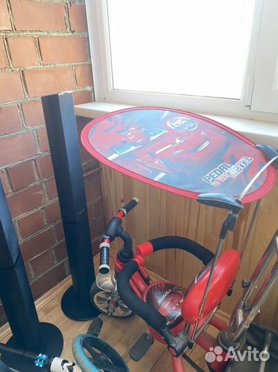 Детский трехколесный велосипед бу