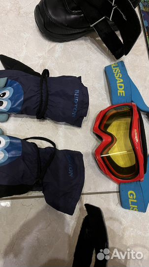 Сноуборд детский 110 burton комплект