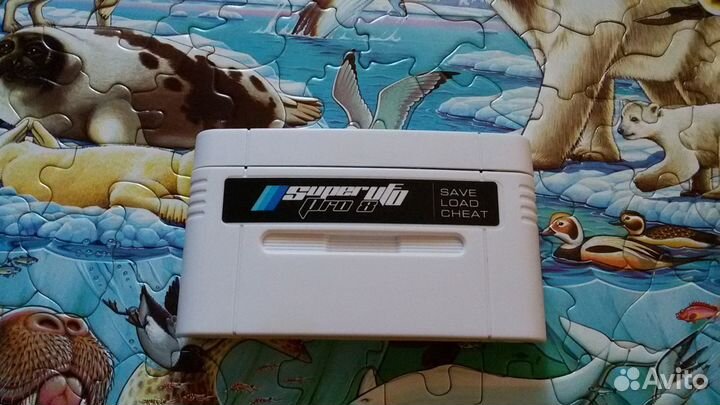 Флеш картридж для super nintendo super ufo pro 8