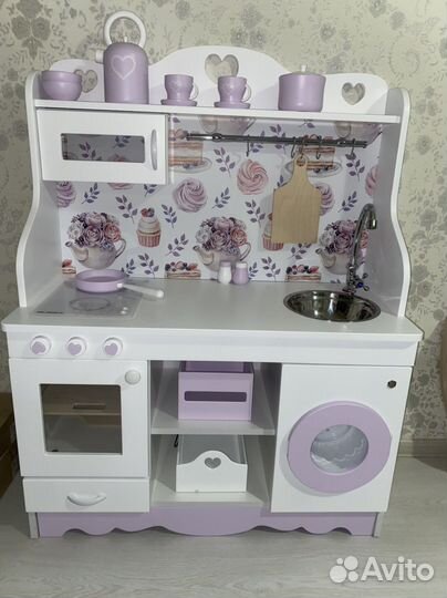 Детская деревянная кухня