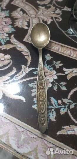 Ложка чайная мельхиоровая,ссср
