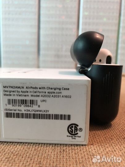 Беспроводные наушники apple airpods 2