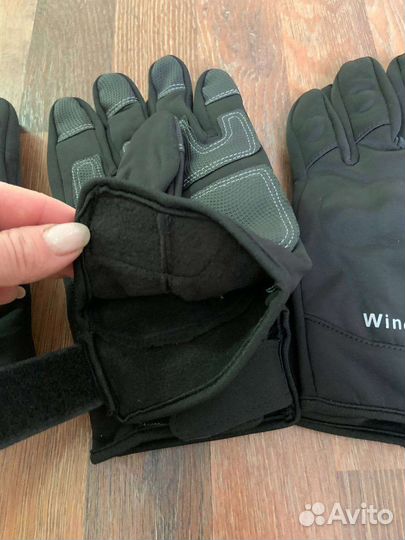 Перчатки тактические утеплённые с костяшками