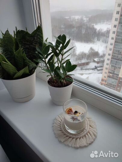 Подставка макраме